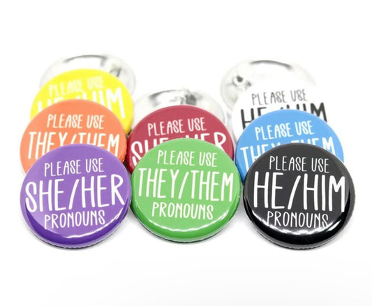 Please Use They/Them Pronouns (Black)