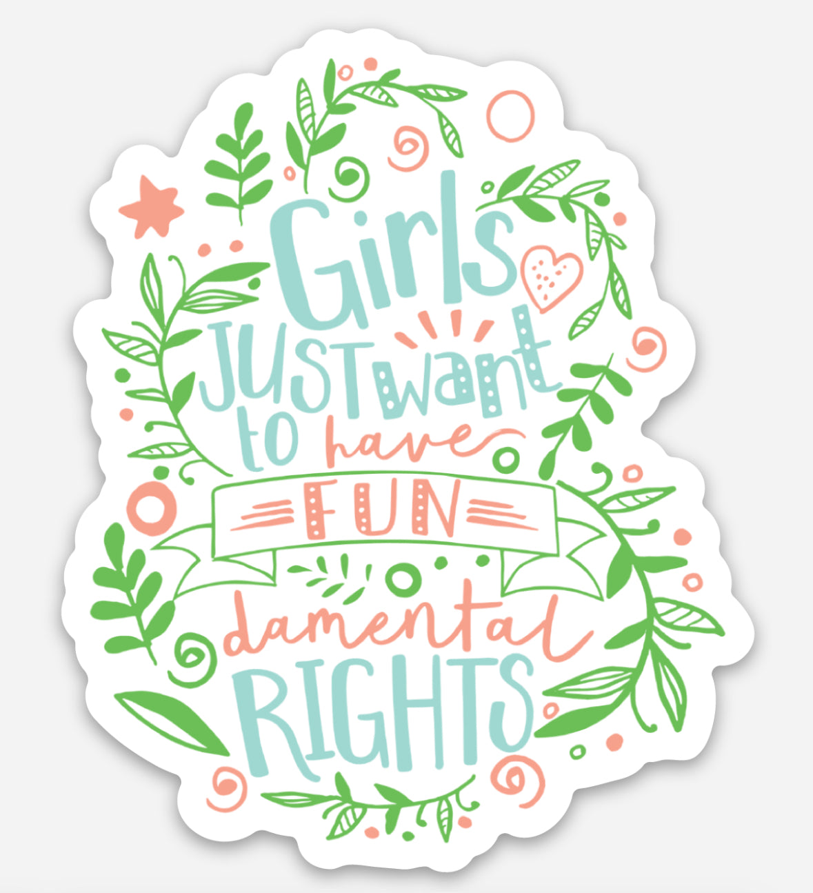 Fundamental Rights Sticker