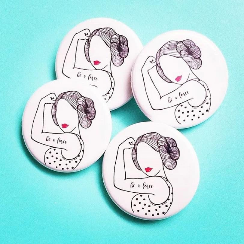 Be A Force Button – Wire and Honey