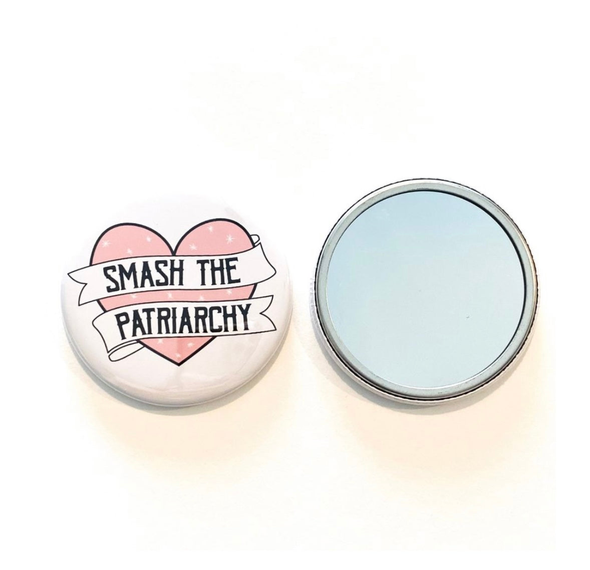 Smash The Patriarchy Pocket Mirror