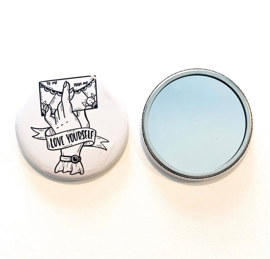 Love Yourself Pocket Mirror